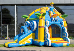 Beach opblaasbaar overdekt springkasteel kopen bij JB Inflatables Nederland. Bestel online springkastelen bij JB Inflatables Nederland