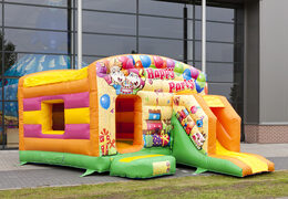 Feest opblaasbaar overdekt maxi multifun luchtkussen bestellen voor kinderen. Koop luchtkussens online bij JB Inflatables Nederland