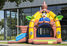 Piraat opblaasbaar overdekt springkasteel bestellen bij JB Inflatables Nederland. Koop online springkastelen bij JB Inflatables Nederland