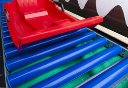 Bestel opblaasbare rollerbaan dubbel in winter thema voor zowel jong als oud. Koop opblaasbare winterattracties nu online bij JB Inflatables Nederland 