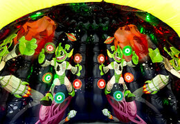 Inflatable tent voor spelen IPS games te koop