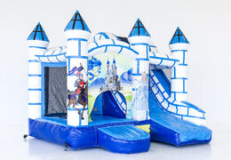 Jumpy Happy Kasteel springkussen kopen voor kinderen. Bestel opblaasbare springkussens online bij JB Inflatables Nederland