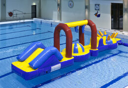 Waterbal Avonturen run opblaasbare stormbaan met leuke objecten voor zowel jong als oud kopen. Bestel opblaasbare stormbanen nu online bij JB Inflatables Nederland