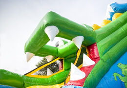 Koop opblaasbaar multiplay springkasteel in thema krokodil voor kinderen bij JB Inflatables Nederland. Bestel springkastelen online bij JB Inflatables Nederland
