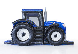 Maatwerk new holland tractor springkussens zijn perfect voor sport evenementen. Bestel op maat gemaakte luchtkussens bij JB Promotions Nederland
