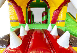 Klein overdekt opblaasbaar multiplay jungleworld springkasteel  bestellen voor kinderen. Koop opblaasbare springkastelen online bij JB Inflatables Nederland