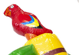 Koop opblaasbare 9 meter hindernisbaan in thema jungle voor kids. Bestel opblaasbare stormbanen nu online bij JB Inflatables Nederland