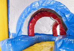 Bestel mini opblaasbare feest multiplay springkasteel met glijbaan voor kinderen. Koop opblaasbare springkastelen kussens online at JB Inflatables Nederland 