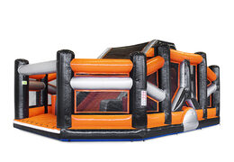 Koop opblaasbare 40-delige giga modulaire Dodge or Slide stormbaan voor kids. Bestel opblaasbare stormbanen nu online bij JB Inflatables Nederland