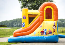 Open opblaasbaar multiplay springkasteel  kopen in party thema voor kinderen. Bestel opblaasbare springkastelen online bij JB Inflatables Nederland