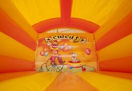 Klein overdekt springkasteel te koop in het circus thema voor kinderen. Koop springkastelen online bij JB Inflatables Nederland