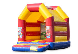 Midi springkasteel kopen in circus thema voor kinderen. Bestel springkastelen online bij JB Inflatables Nederland