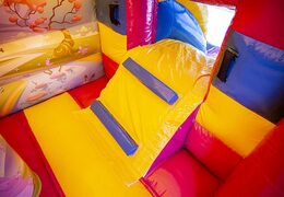 Klein overdekt multifun springkasteel bestellen in thema prinses voor kinderen. Koop springkastelen online bij JB Inflatables Nederland