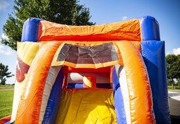 Klein overdekt multifun springkasteel kopen in thema superhelden voor kinderen. Koop springkastelen online bij JB Inflatables Nederland