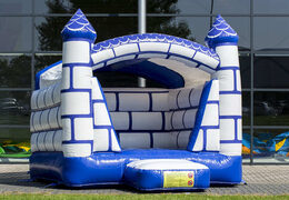 Mini overdekt luchtkussens in kasteel thema voor kinderen kopen. Koop luchtkussens online bij JB Inflatables Nederland