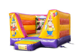 Klein open springkussen bestellen in feest thema voor kinderen. Koop springkussens online bij JB Inflatables Nederland