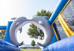 Opblaasbaar mega springkasteel in thema seaworld bestellen voor kids. Koop springkastelen online bij JB Inflatables Nederland 