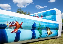 Opblaasbaar groot bubble park in thema seaworld kopen voor kids. Bestel opblaasbare springkastelen bij JB Inflatables Nederland