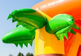 Multiplay overdekt piraat springkasteel met een glijbaan bestellen voor kids. Koop springkastelen online bij JB Inflatables Nederland