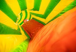 Bestel een gorilla kruiptunnel springkasteel met obstakals, een klimhelling en glijhelling voor kinderen. Koop springkastelen online bij JB Inflatables Nederland