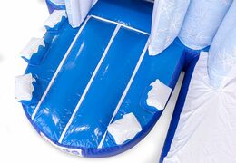 Springkussen in ice thema met een glijbaan en 3D objecten bestellen voor kids. Koop springkussens online bij JB Inflatables Nederland