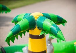 Multiplay playzone jungle springkasteel met plastic ballen en 3D objecten bestellen voor kinderen. Koop springkastelen online bij JB Inflatables Nederland 