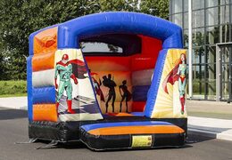 Klein overdekt luchtkussen kopen in thema superhelden voor kinderen. Koop luchtkussens online bij JB Inflatables Nederland