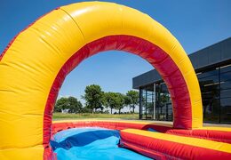 Opblaasbare dubbele buischuifbaan 20m online bestellen voor uw kids. Koop opblaasbare buikschuifbanen nu online bij JB Inflatables Nederland