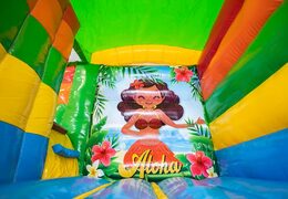 Multifunctioneel mini splash Hawaï springkasteel bestellen bij JB Inflatables Nederland. Koop springkastelen online bij JB Inflatables Nederland