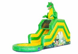 Overdekt opblaasbaar multiplay luchtkussen bestellen in thema dino voor kids bij JB Inflatables Nederland. Koop luchtkussen online bij JB Inflatables Nederland