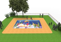 Koop airmountain in thema seaworld voor kids. Bestel opblaasbare springbergen nu online bij JB Inflatables Nederland 