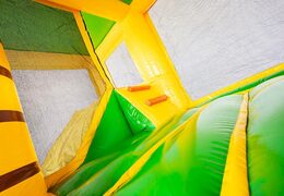 Opblaasbaar Multi Splash Bounce Krokodil springkussen met zwembad kopen in thema krokodil croco voor kinderen bij JB Inflatables