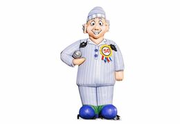 Opblaasbare Abraham slaapmuts pop kopen voor verjaardag 