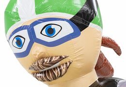 Opblaasbare extra grote abraham op groene motor te koop 