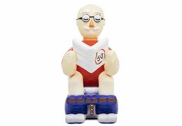 Opblaas Abraham pop blikvanger toilet wc bestellen voor verjaardag 50 jubilaris bij JB Inflatables