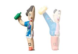 Opblaasbare sarah pop feestend half te koop voor verjaardagen 