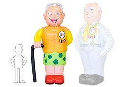 Sarah pop licht getint met stok te koop als blikvanger voor verjaardagen 