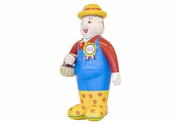 Opblaasbare Sarah pop boerin in de tuin blikvanger bestellen voor 50 verjaardag vrouw feest jubileum bij JB Inflatables