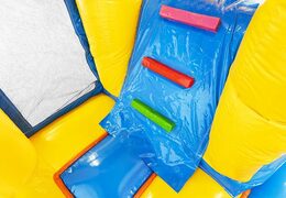 Opblaasbaar springkasteel in rubber duck thema te koop voor kinderen