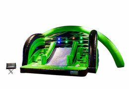 Bestel opblaasbare springkussen stormbaan met interactieve sport om een wedstrijdje te doen voor kinderen 