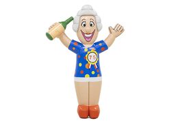 Opblaasbare Sarah party pop voor verjaardagen kopen