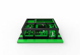 Rectangle  Obstacle Ball Pit XL Component kopen bij JB Inflatables Nederland. Bestel nu online bij JB Inflatable Nederland