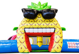 Flamingo themed springkussen voor kinderen kopen. Bestel springkussens online bij JB Inflatables Nederland 