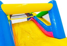 Opblaasbare stormbaan Happy Color 13m kopen voor kinderen. Bestel opblaasbare stormbanen nu online bij JB Inflatables Nederland