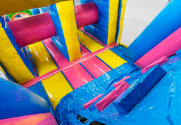 Opblaasbare stormbaan Flamingo 13m bestellen voor kinderen. Koop opblaasbare stormbanen nu online bij JB Inflatables Nederland