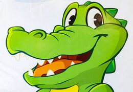 Koop opblaasbare Mini Multiplay springkasteel in thema Crocodil voor kinderen. Opblaasbare springkastelen te koop bij JB Inflatables Nederland