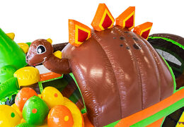 Koop opblaasbare Mini Multiplay Dino springkussen voor uw kids. Opblaasbare springkussens bestellen bij JB Inflatables Nederland