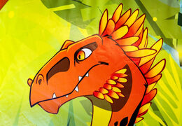 Koop opblaasbare Mini Multiplay Dino springkussen voor kinderen. Opblaasbare springkussens bestellen bij JB Inflatables Nederland