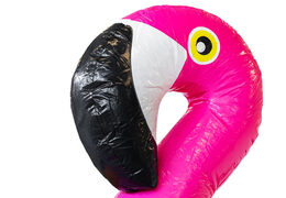 Opblaasbare Mini Multiplay springkasteel in thema Flamingo te koop voor kinderen. Bestel nu opblaasbare springkastelen bij JB Inflatables Nederland
