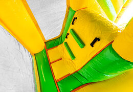 Opblaasbaar multi box springkasteel dino overdekt te koop